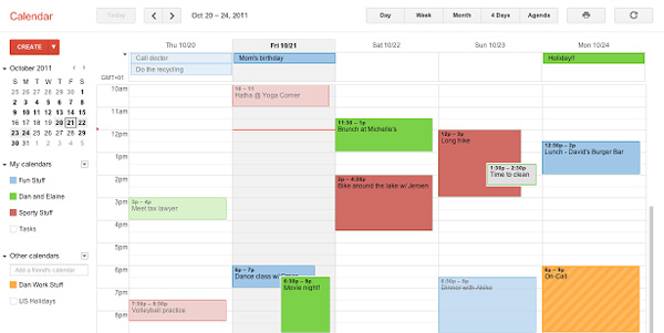 google calendar